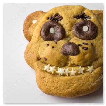 Detailaufnahme einer Animatronic mit Effekten