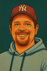 Marcel KleineKorte in der Werkstatt mit Werkzeugen