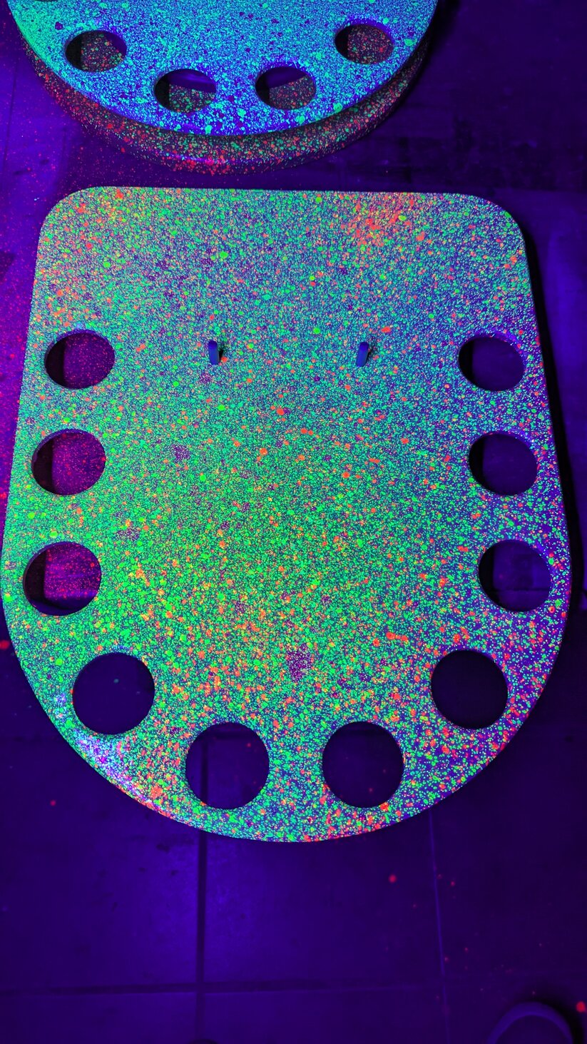 Prototyp einer animatronischen Tür in der Werkstatt