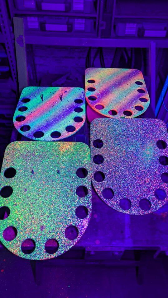 Display-Upgrade für eine Animatronic auf der Werkbank