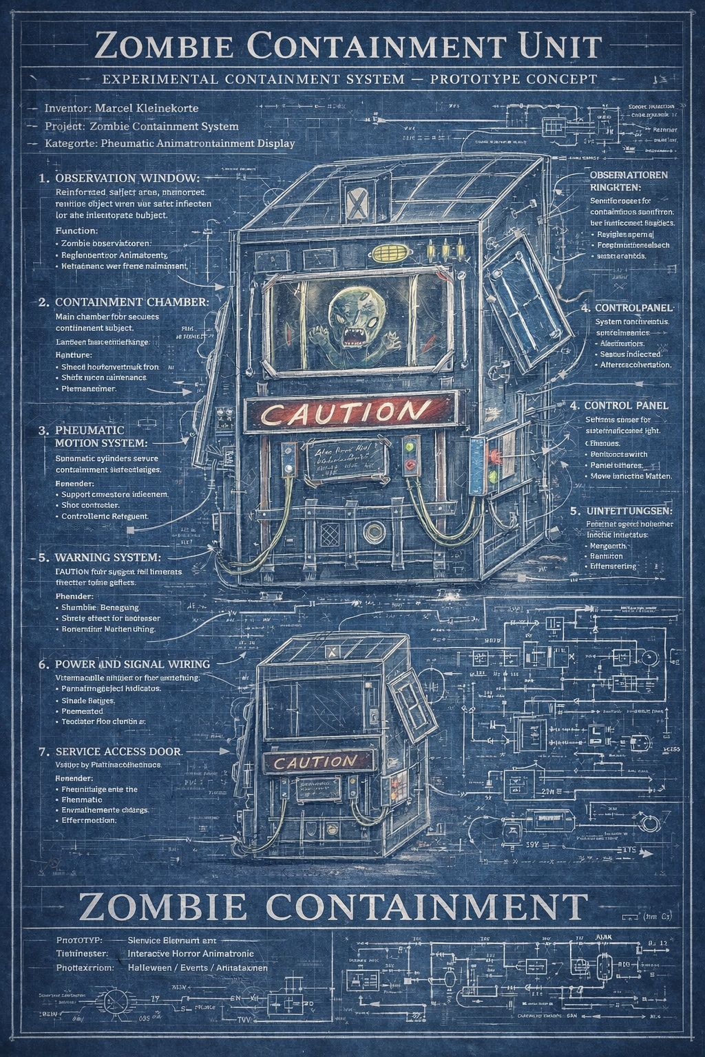 Handarbeit an einer Werkbank